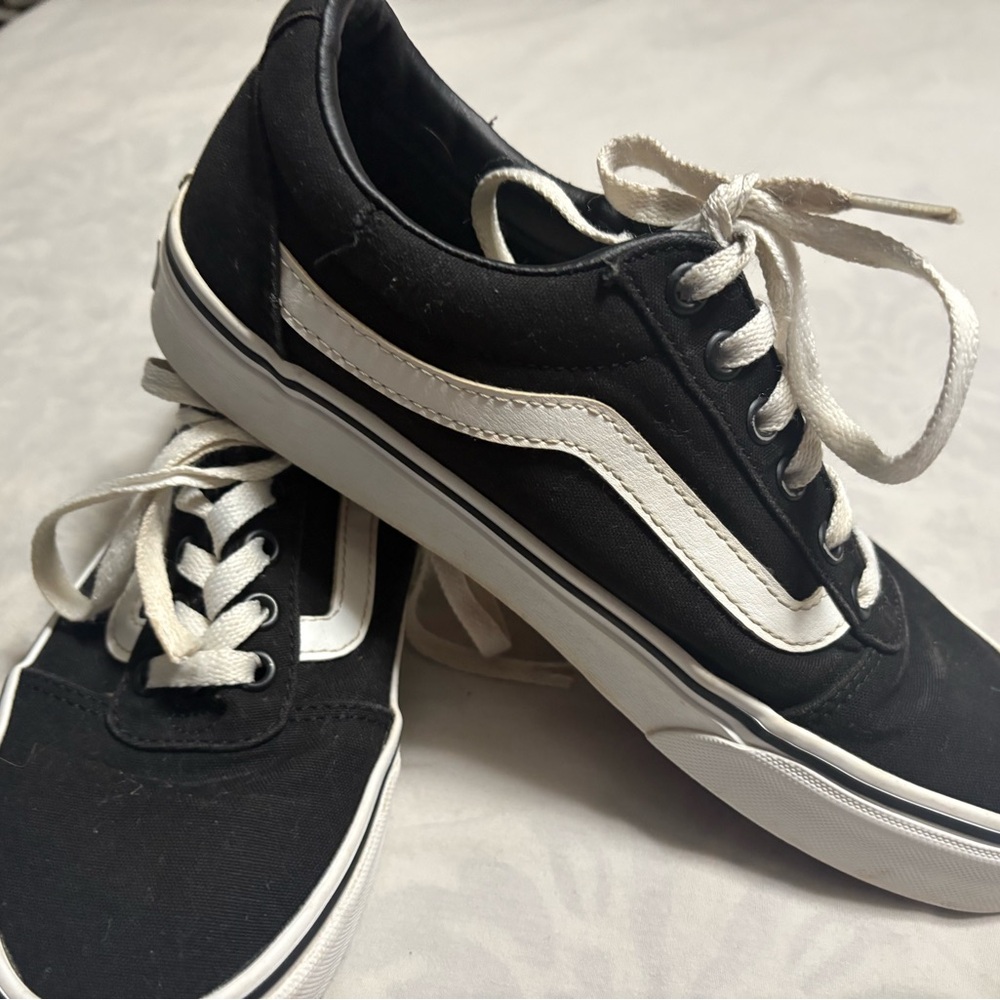 Black and White Sneakers
